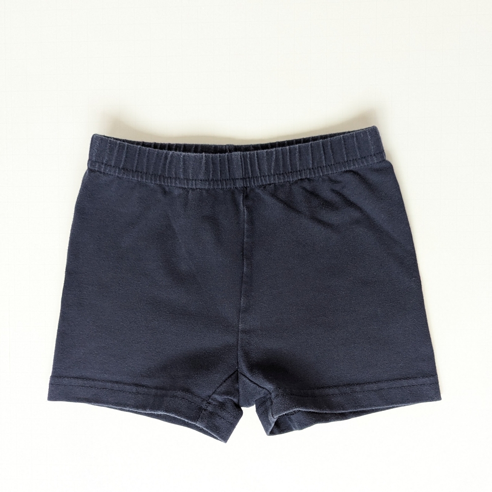 Hanna Andersson Navy Tumble Shorts 110